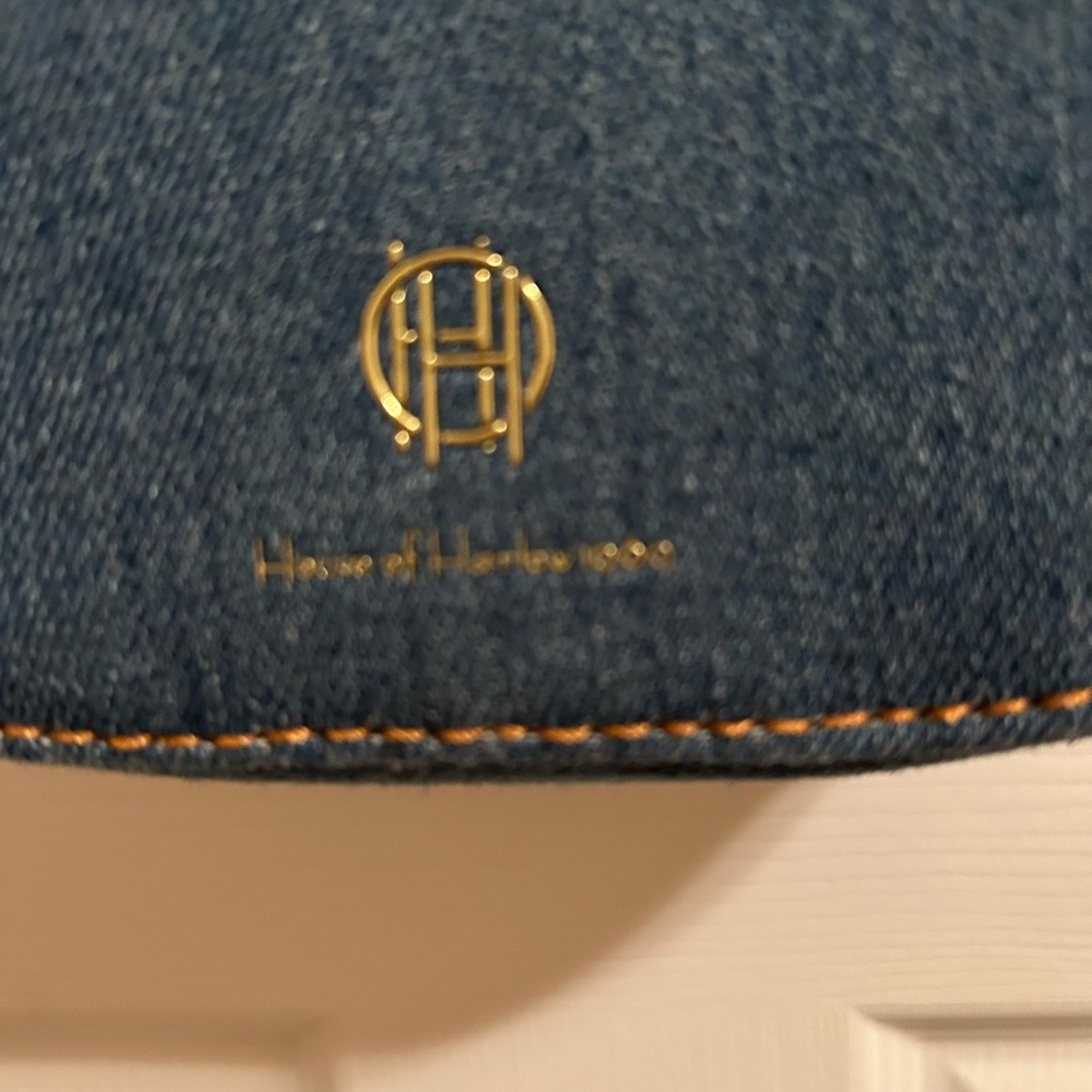 HOUSE OF HARLOW 1960 denim cross body purse, good condition. - Picture 5 of 7